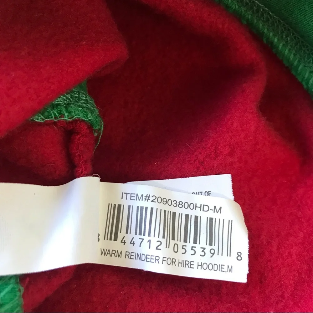 Simply Dog Hoodie Christmas Reindeer for Hire